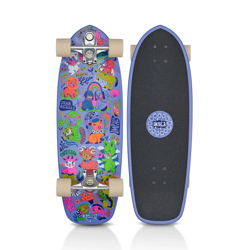 Neptune 30" Surfskate Complete - Char Bataille