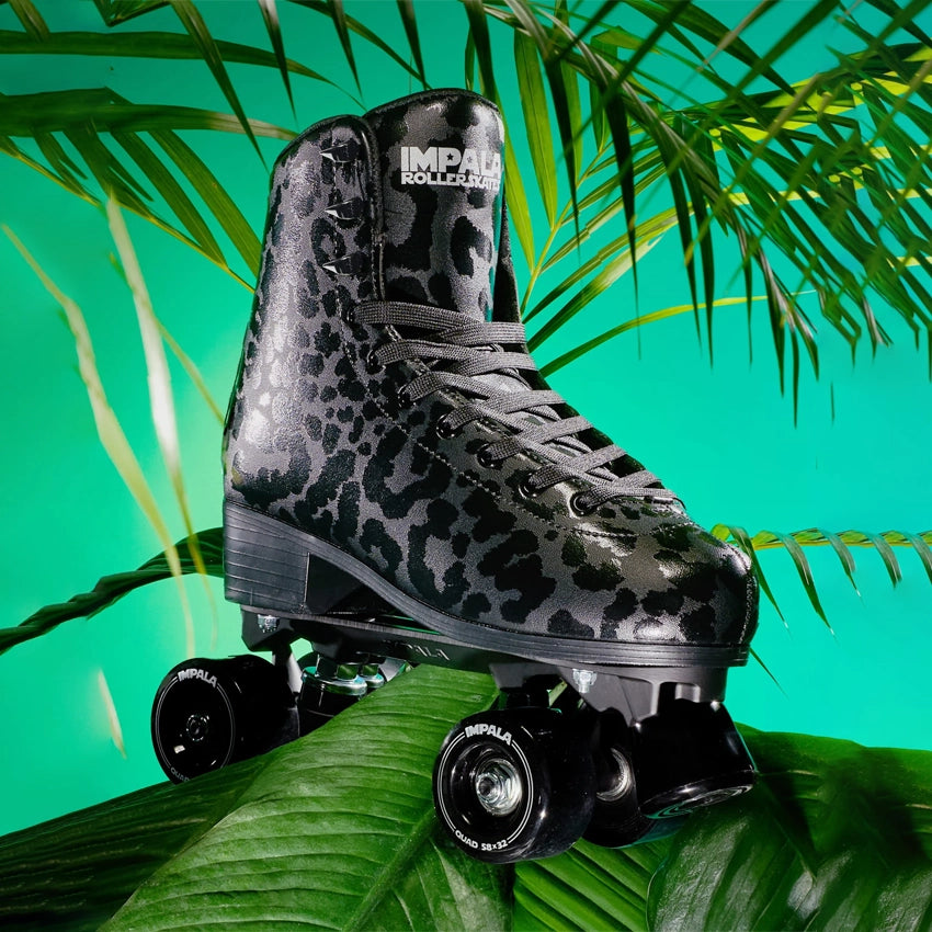 Rollerskates - Black Leopard