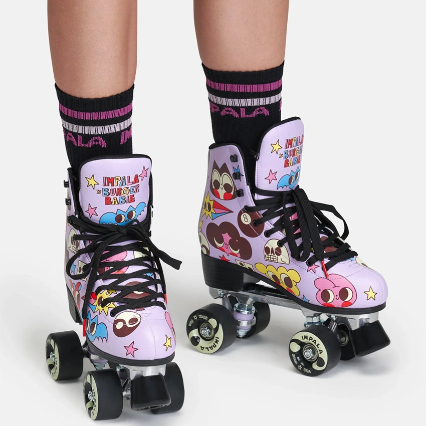 Rollerskates - Burger Barbie