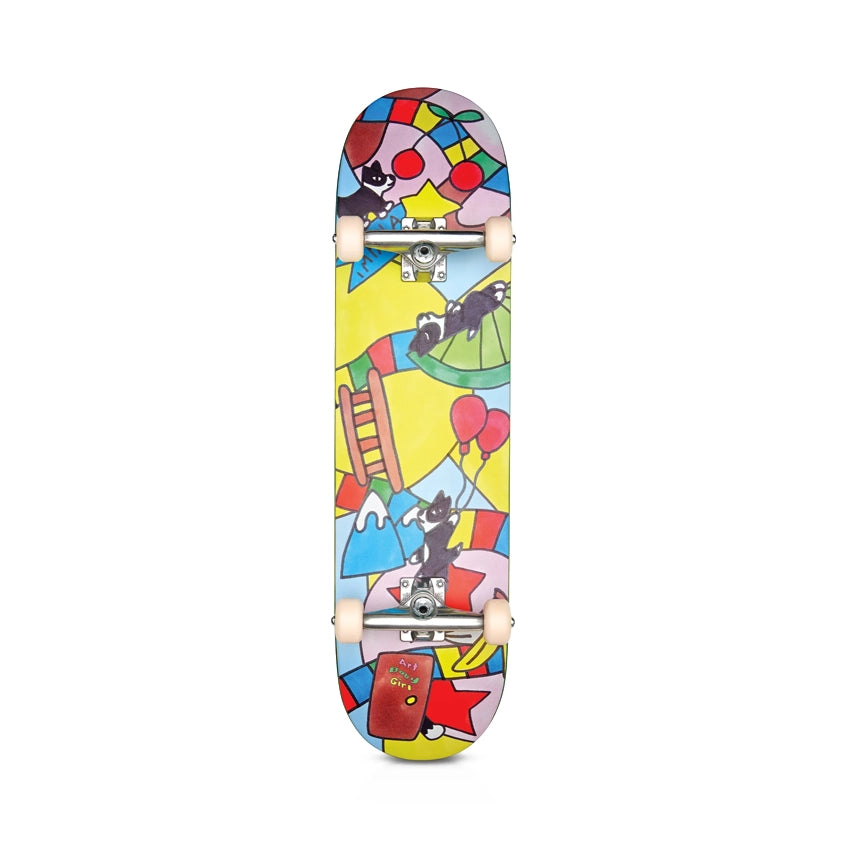 Serpens 8.25" Skateboard Complete - Art Baby Girl