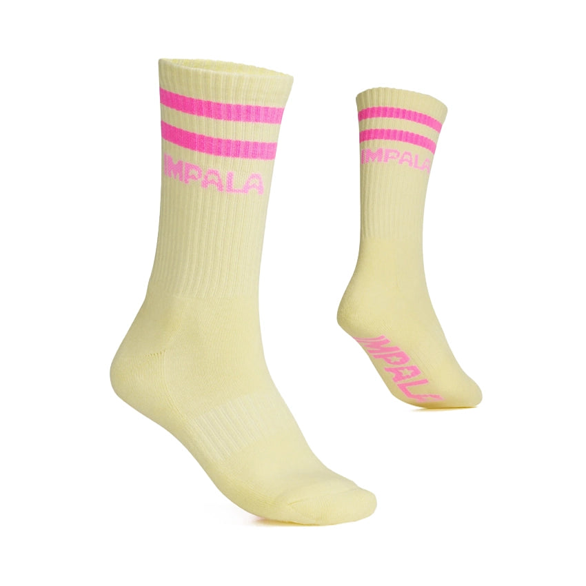 Stripe Socks(3-pack) - Petal