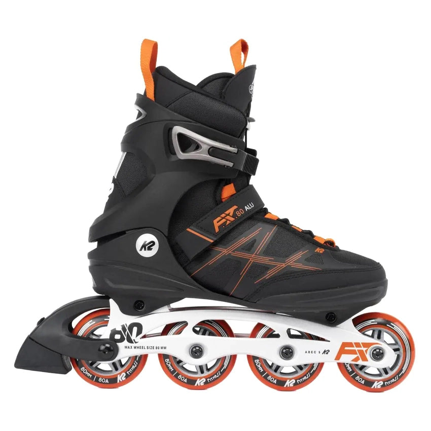 F.I.T. 80 ALU - Black/Red