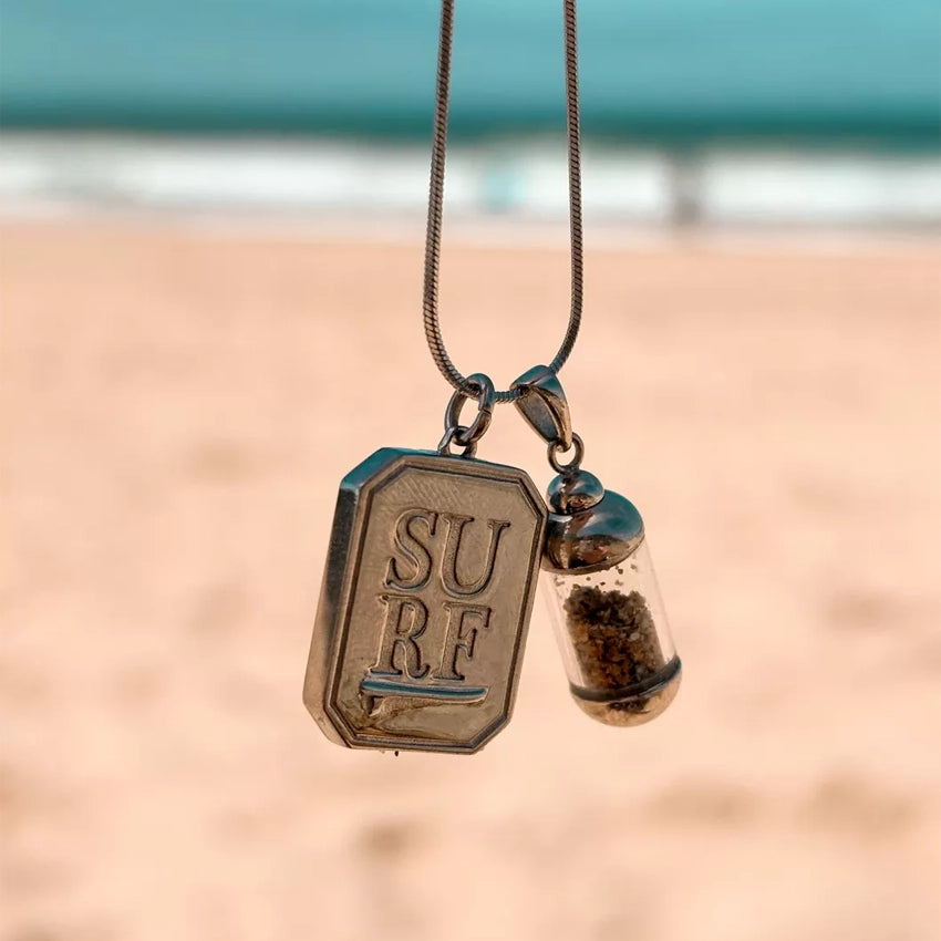 Laguna Beach Pendant Ketting Surfgirl Zilver