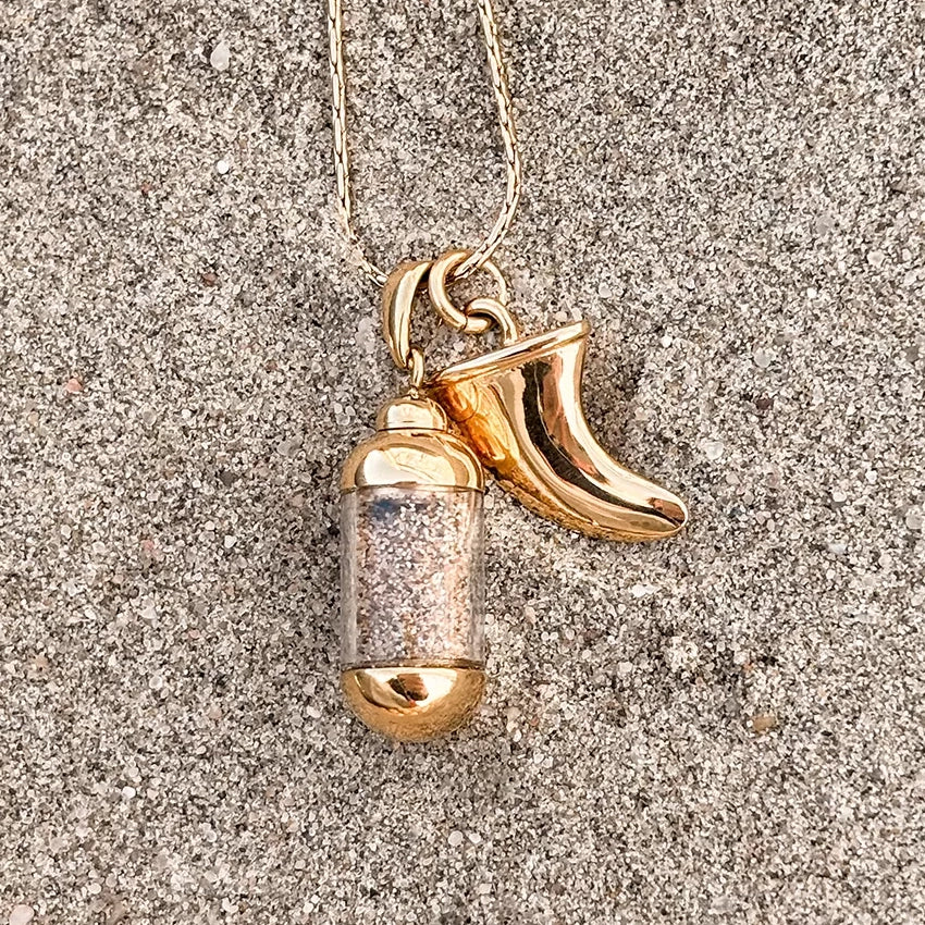 Laguna Beach Pendant Ketting Vin Goud