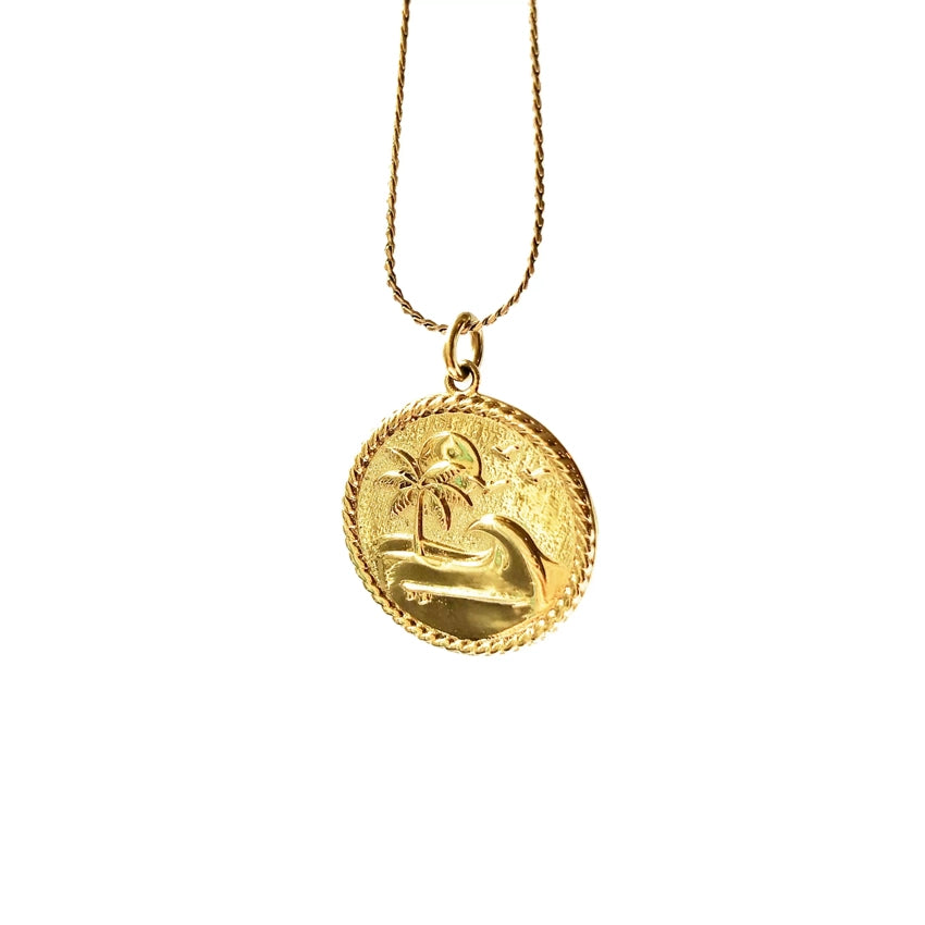 Oceaan Ketting Goud