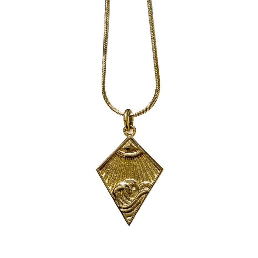Oceaan Ketting Goud
