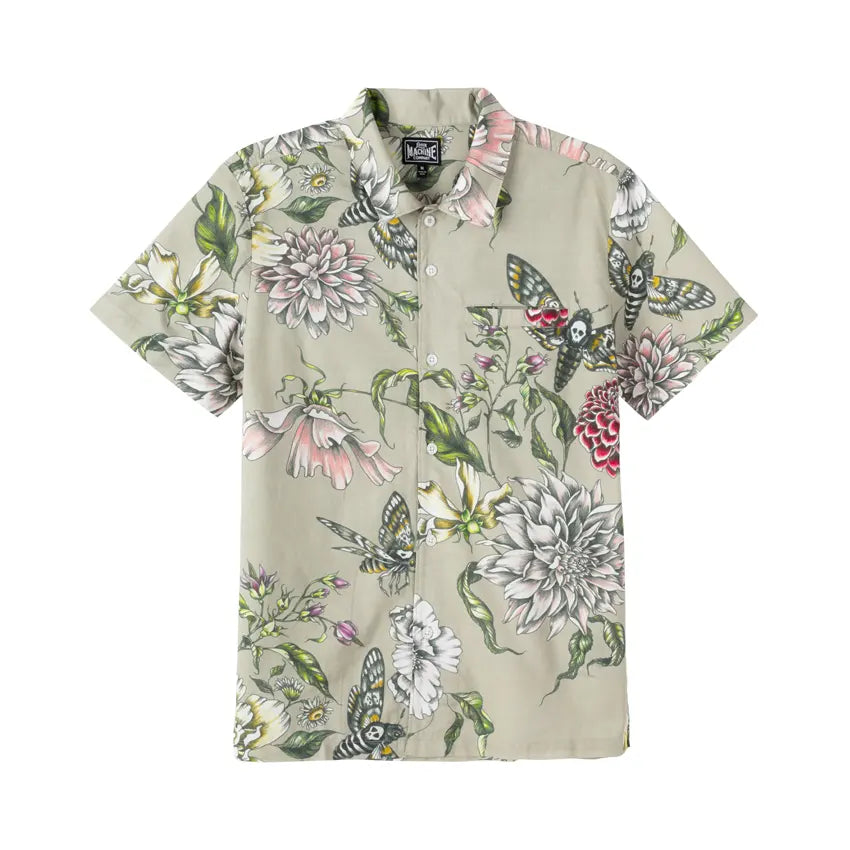 Hawkmoth S/S Blouse - Sage