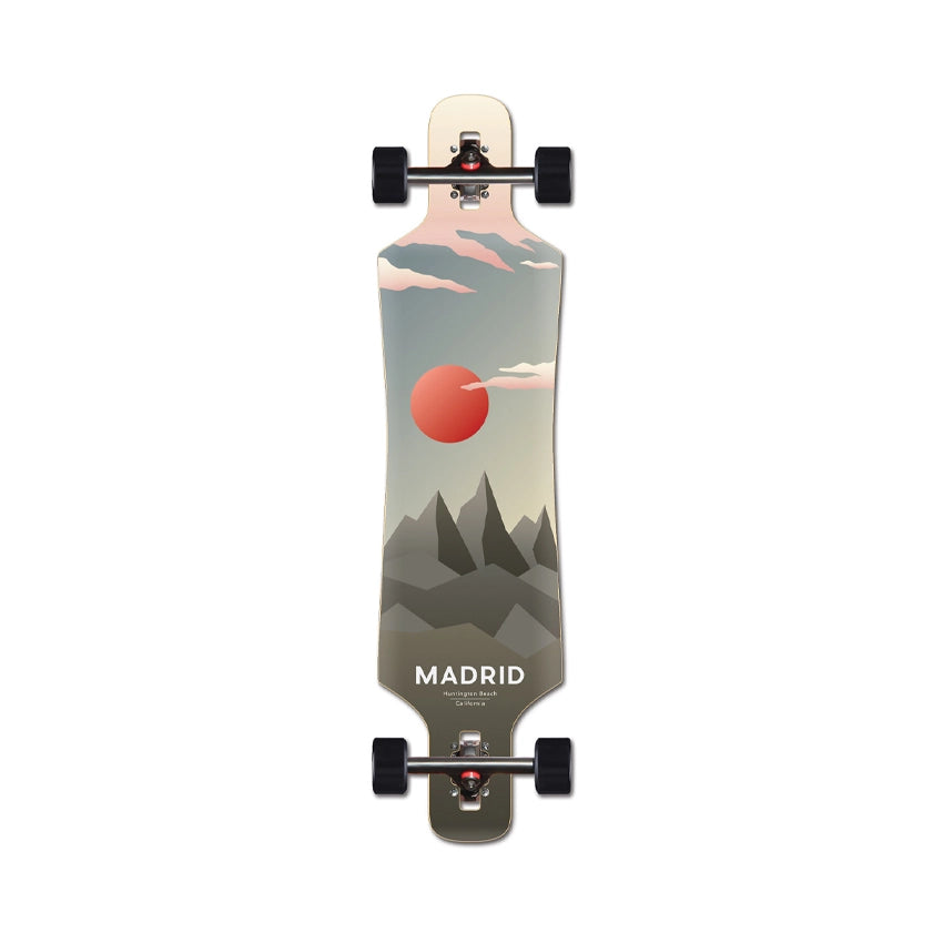 Luna Drop Through 39" Longboard Complete