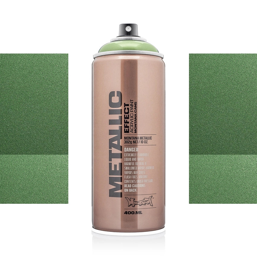 Metallic Effect 400ml - EMC6040 Metallic Avocado Green