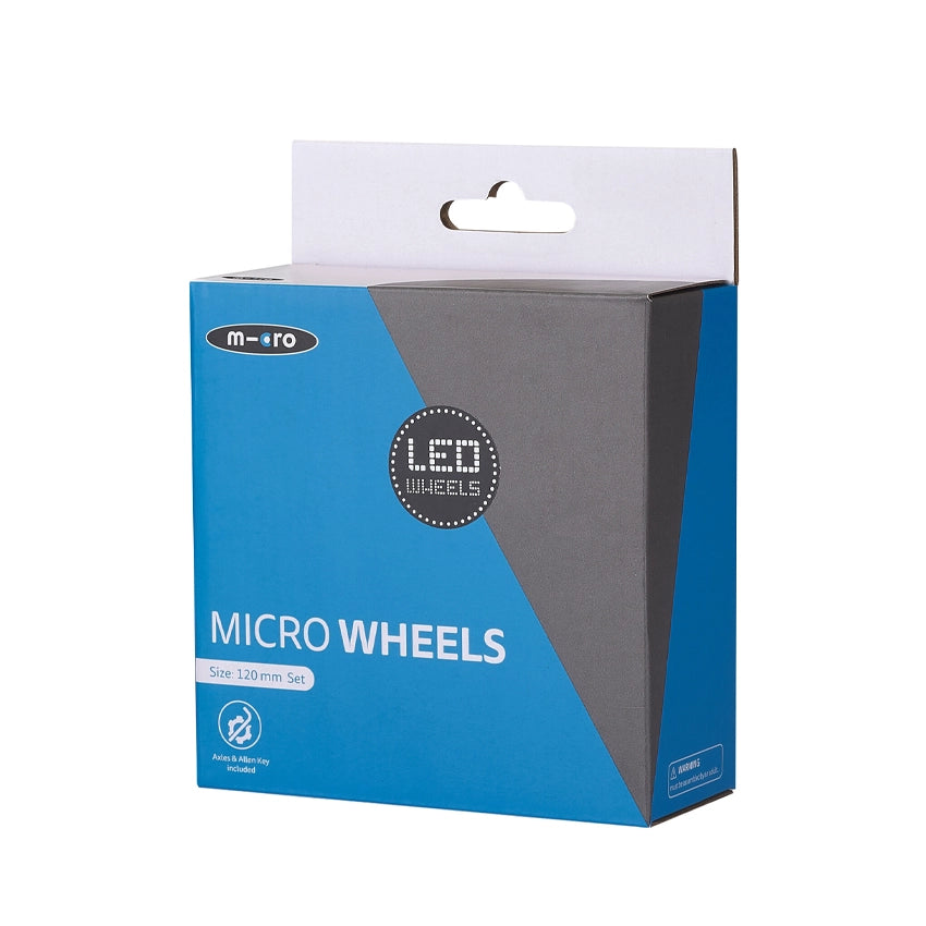 LED Moon 120mm Wielset - Glitter Pearl