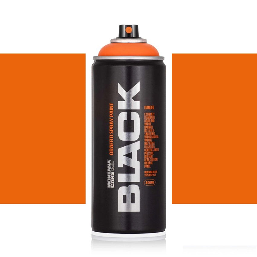 Black 400ml - BLK2075 Pure Orange