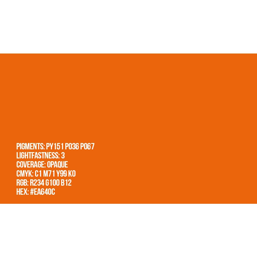 Black 400ml - BLK2075 Pure Orange