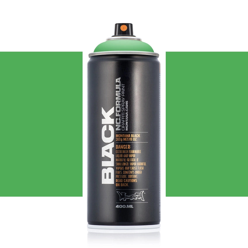 Black 400ml - BLK6220 Revolt Green