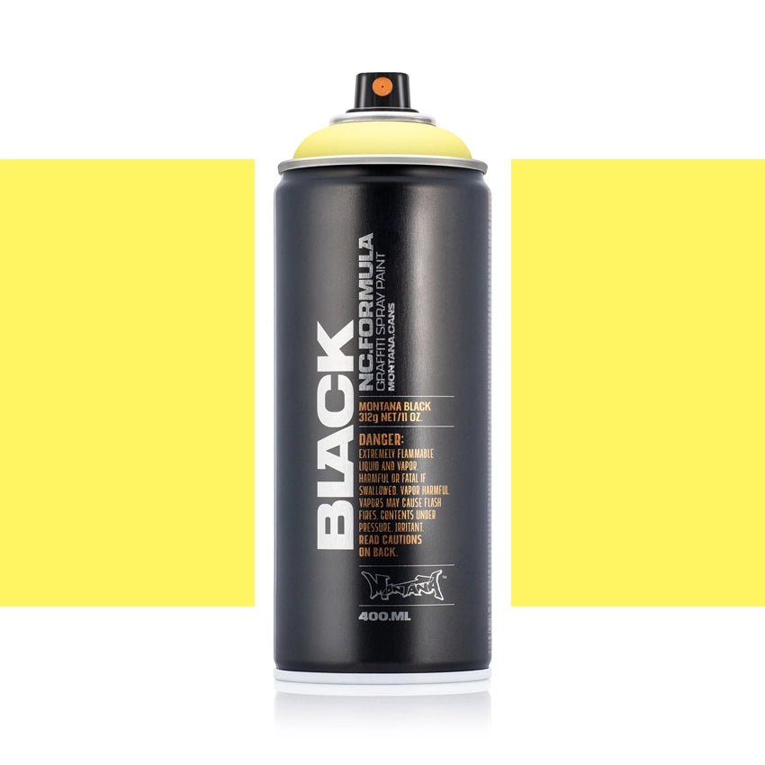 Black 400ml - BLKTR1010 True Yellow 50%