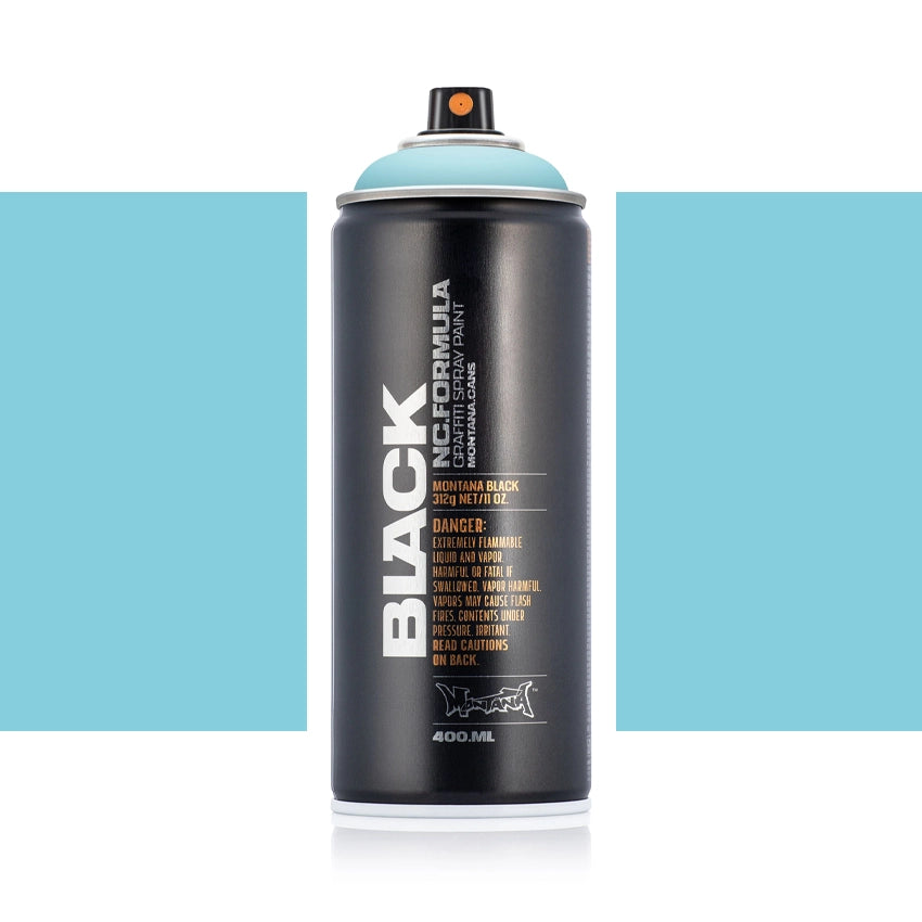 Black 400ml - BLKTR5010 True Cyan 50%