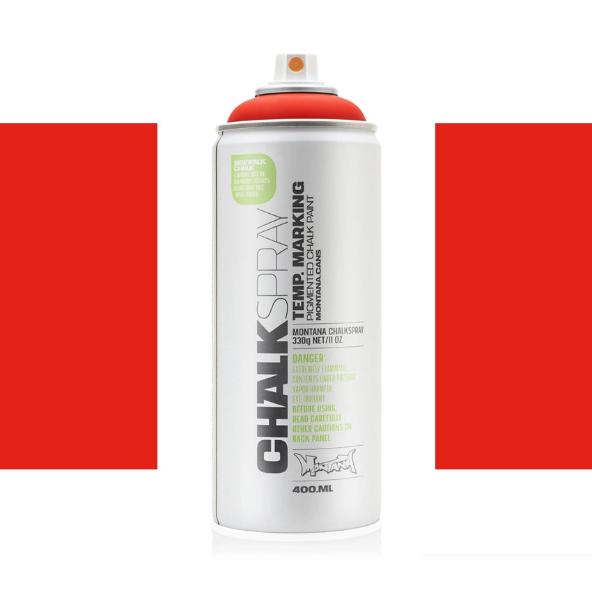 Chalkspray 400ml - Red 3000