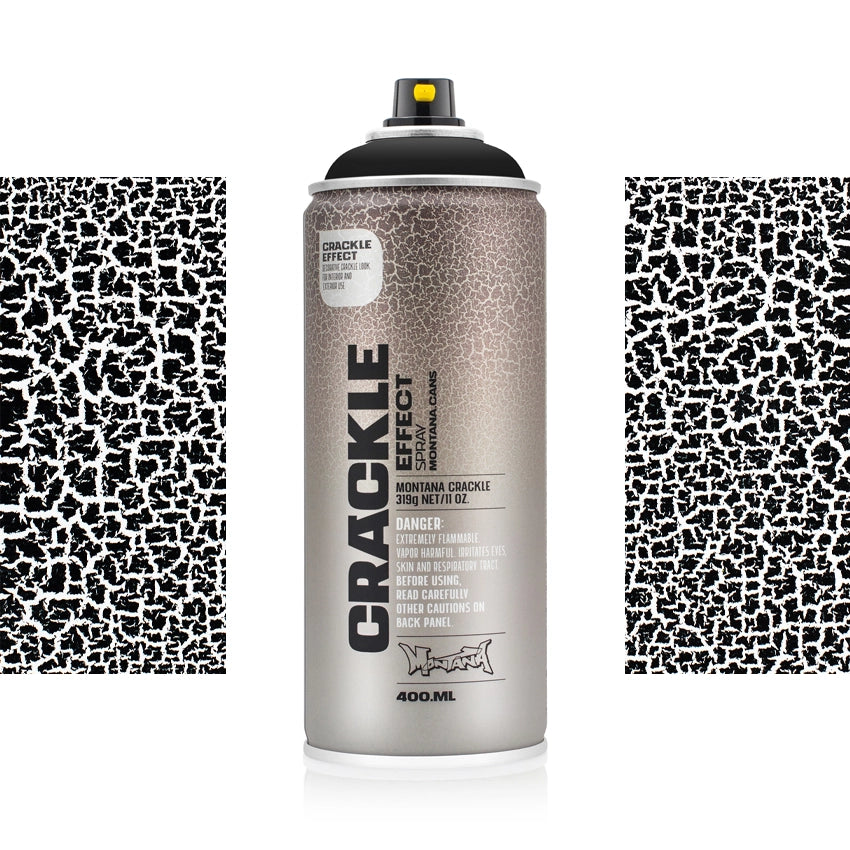 Crackle Effect 400ml - EC9017 Traffic Black Ral