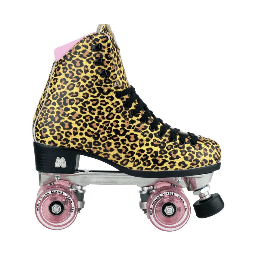 Jungle Rollerskates - Leopard/Pink