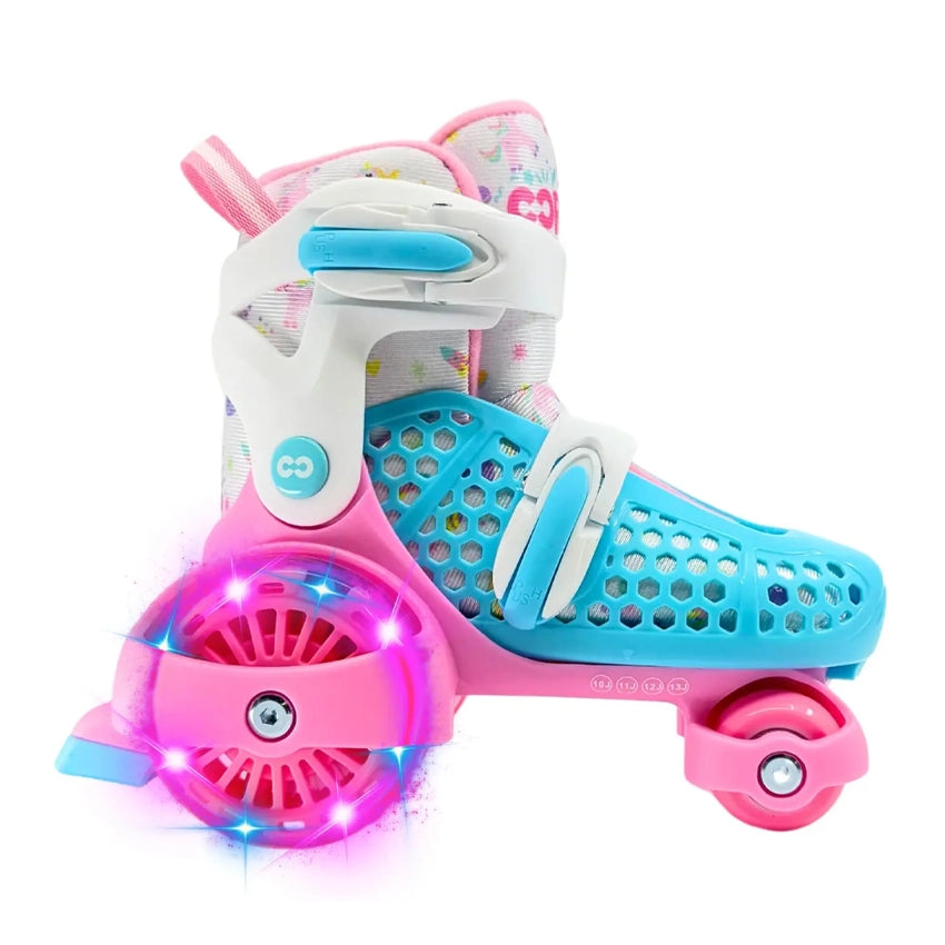 Newbie Verstelbare Rolschaatsen - Roze