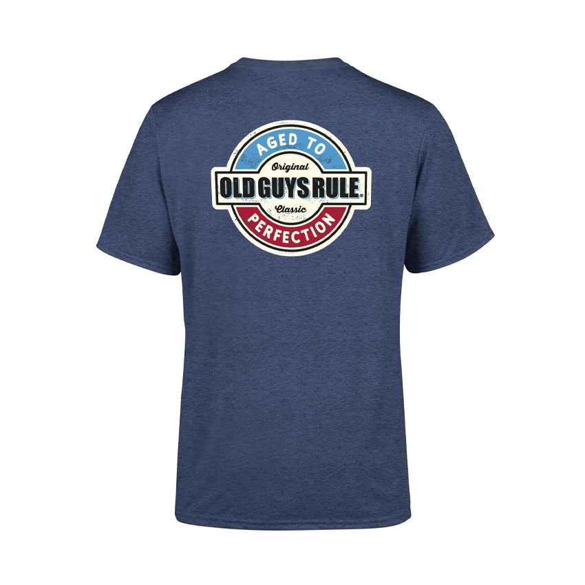 Aged to Perfection III T-shirt - Heather Navy