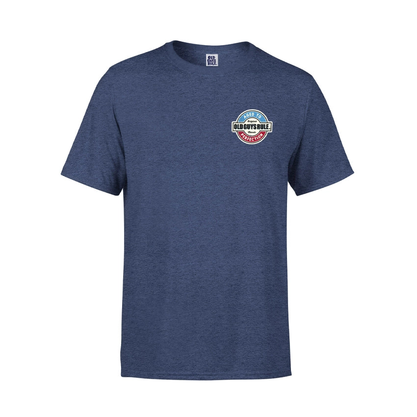 Aged to Perfection III T-shirt - Heather Navy