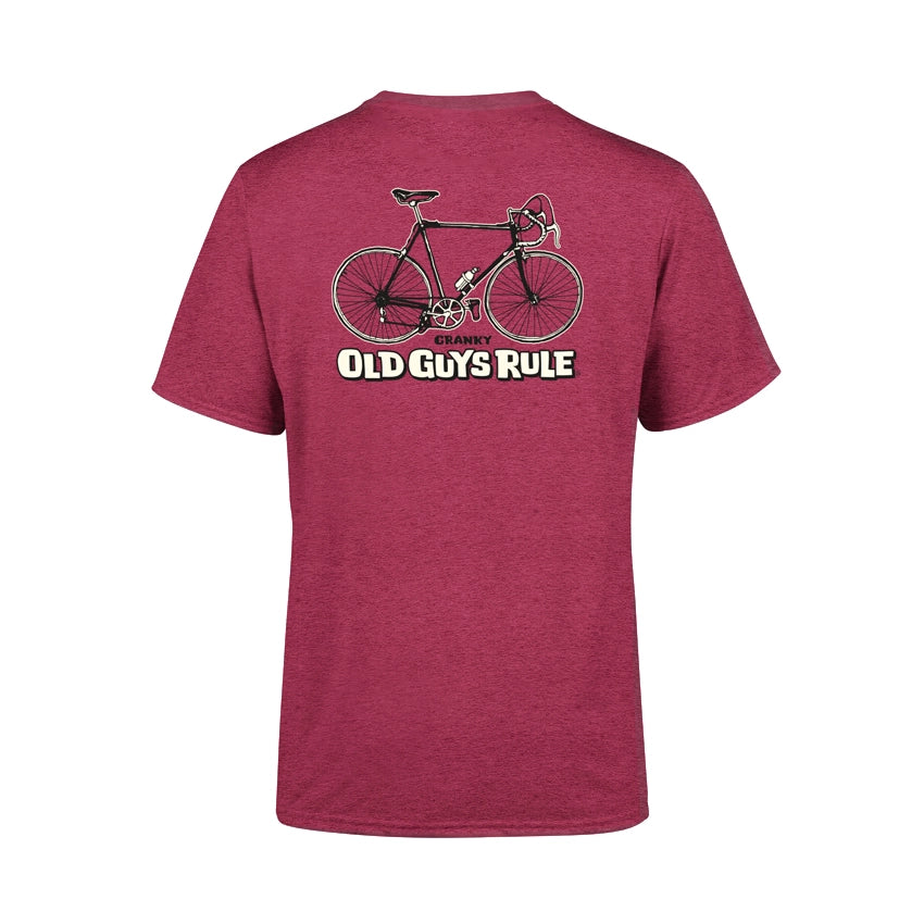 Cranky T-Shirt - Heather Cardinal