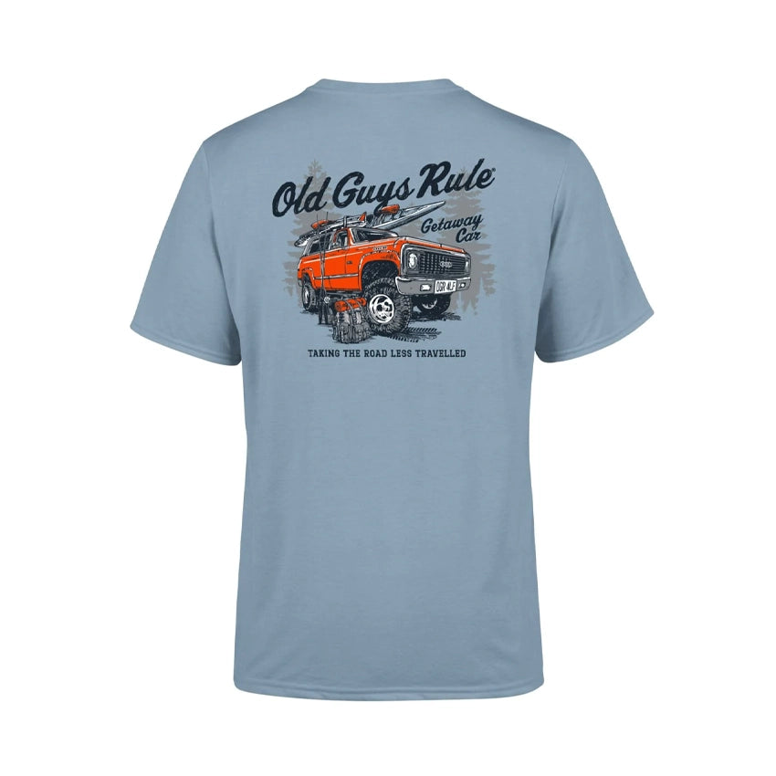 Getaway Car T-shirt - Stone Blue