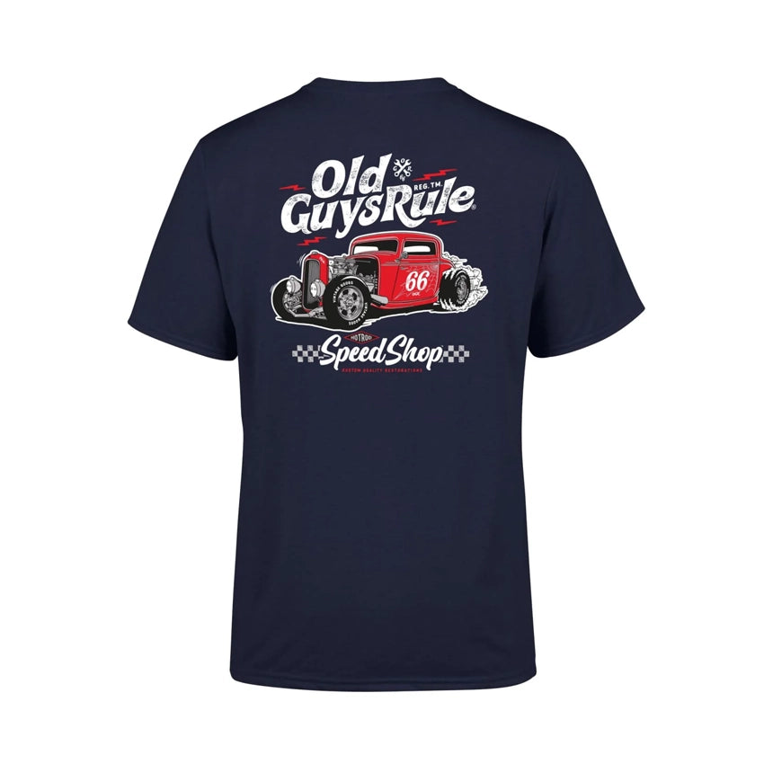 Speed Shop T-shirt - Navy