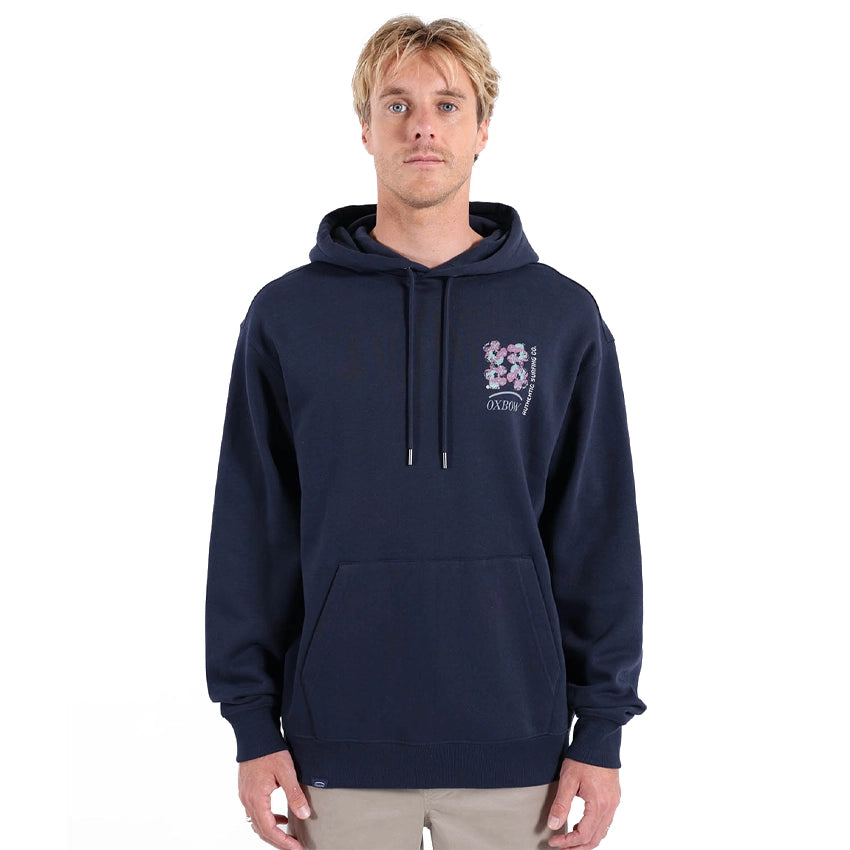 Pixelate Hoodie - Deep Marine