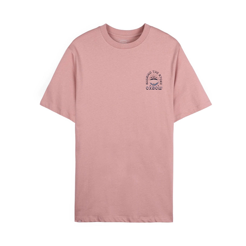 Stoked T-shirt - Dusty Rose