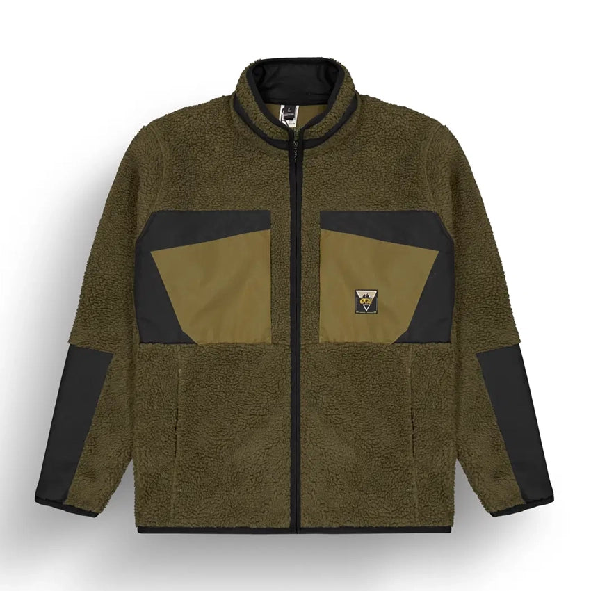 PMBTON Zip Fleece - Tobacco Black