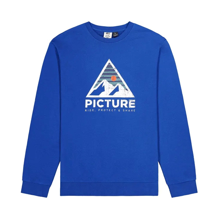 Authentic Crew Sweater - Blue Web