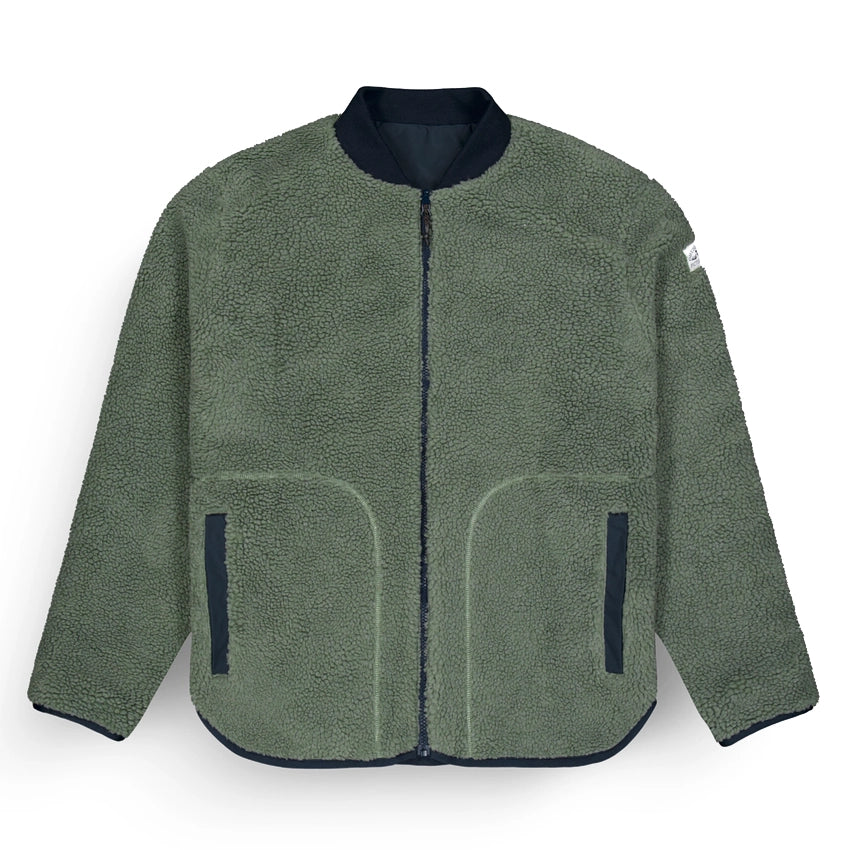 Hikast Jacket - Dark Blue Green Spray