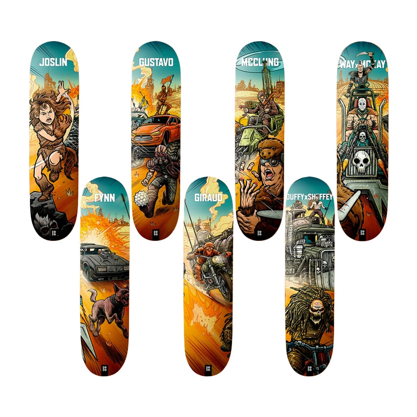 Supercharged Way x Mckay 8.5"x32.125" Deck