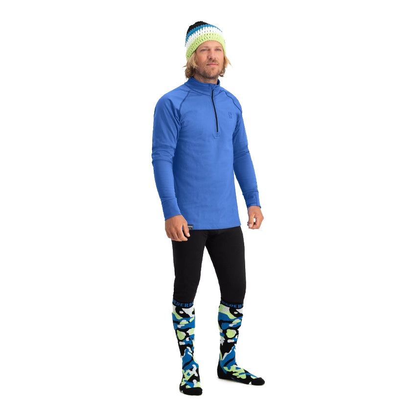 Camo Ski Socks (2-pack) - Blue Multi