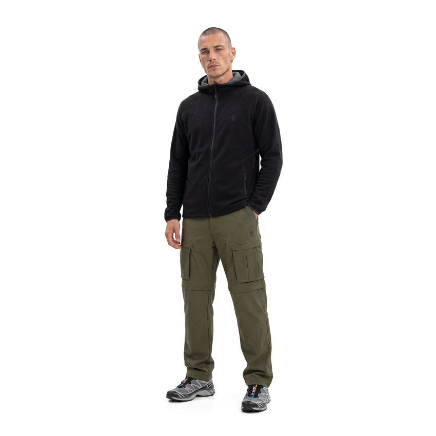 FS Merino Hood Men - Black