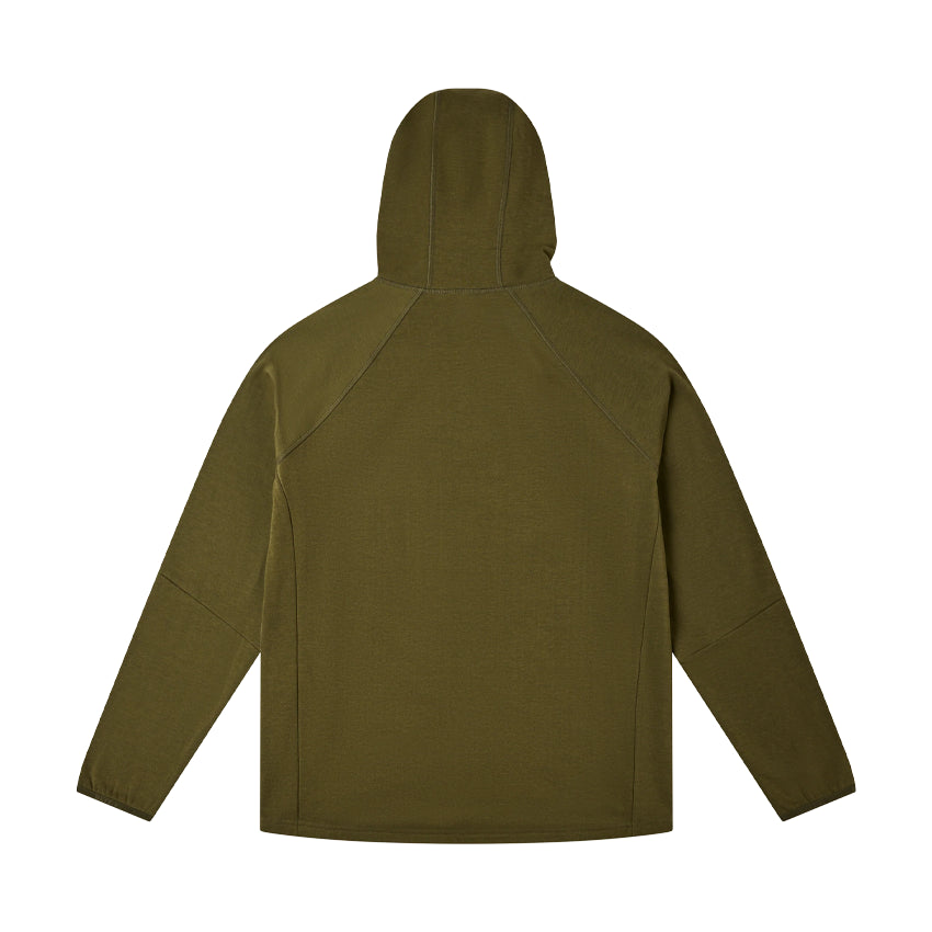 FS Merino Hood Men - Olive Green