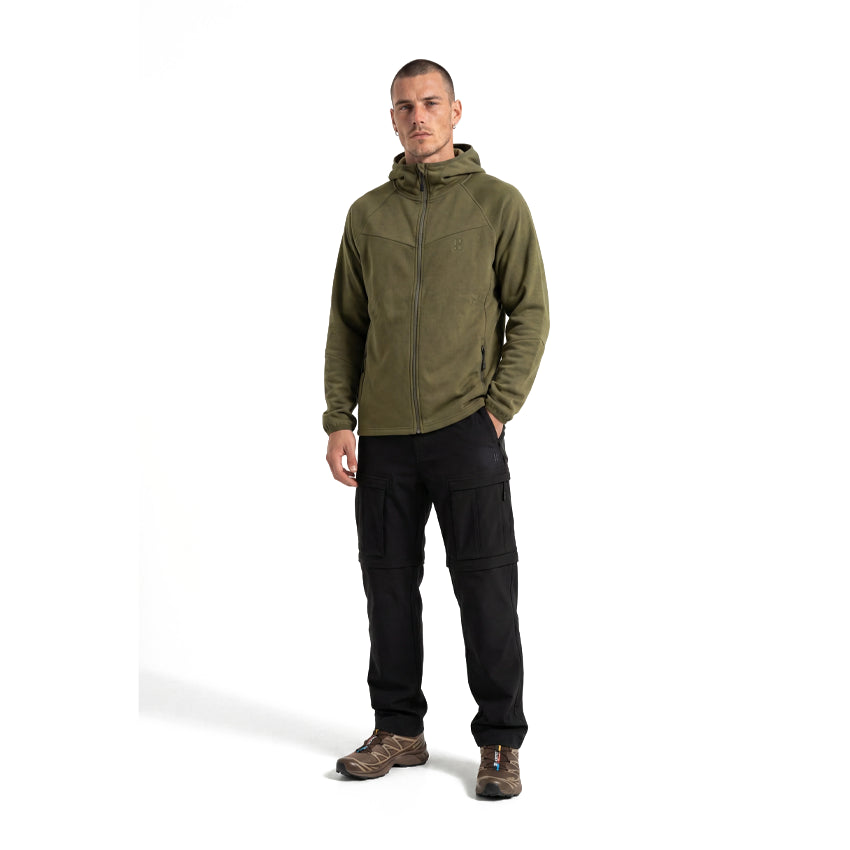FS Merino Hood Men - Olive Green