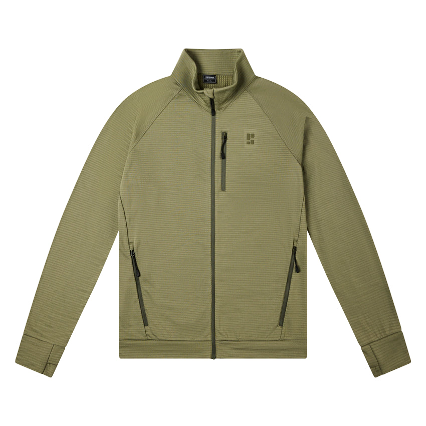 FS Waffle Jacket Men - Olive Green