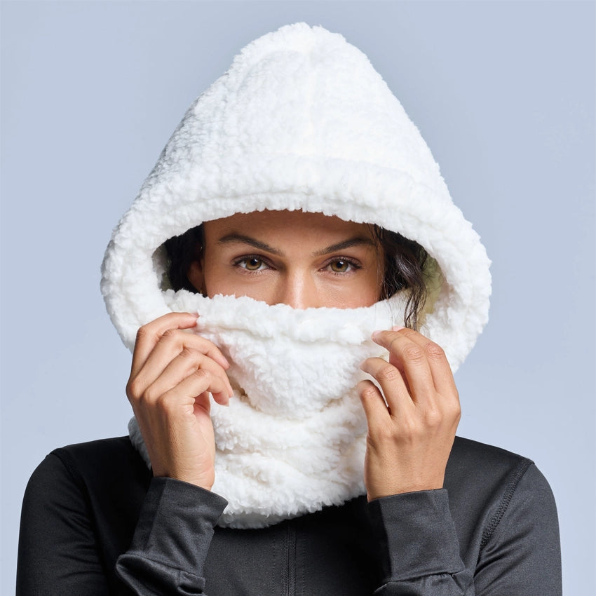Fluffy Balaclava - Off White