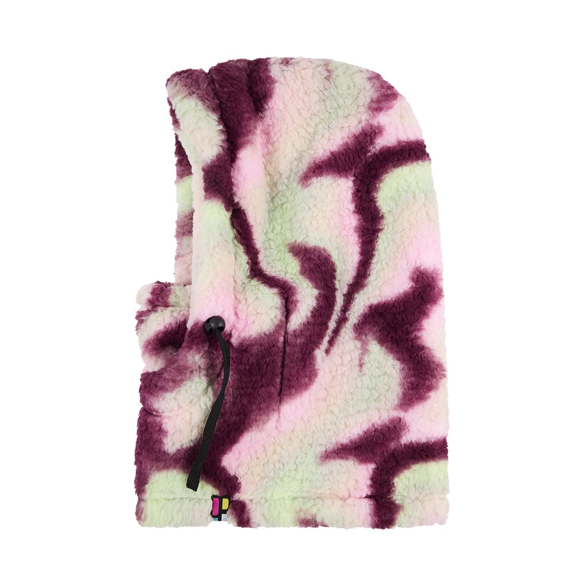 Fluffy Balaclava - Pink Multi