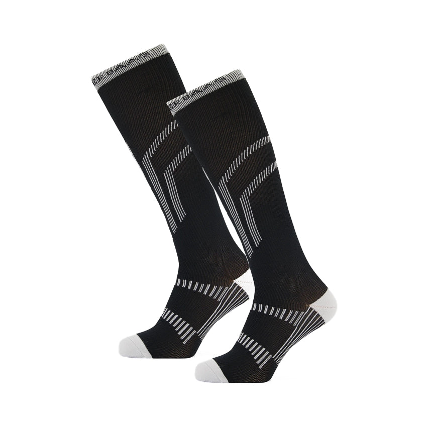 Lightweight Functional Ski Socks (2-pack) - Black