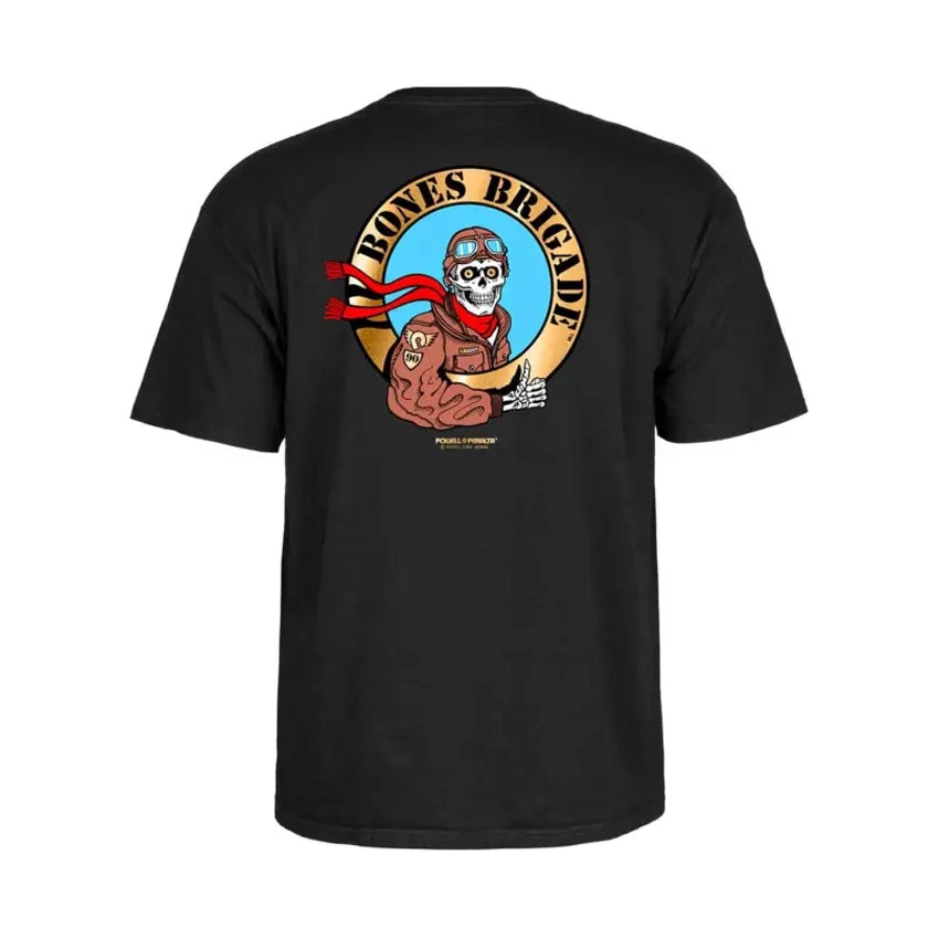 Bones Brigade Ripper Pilot T-Shirt - Black