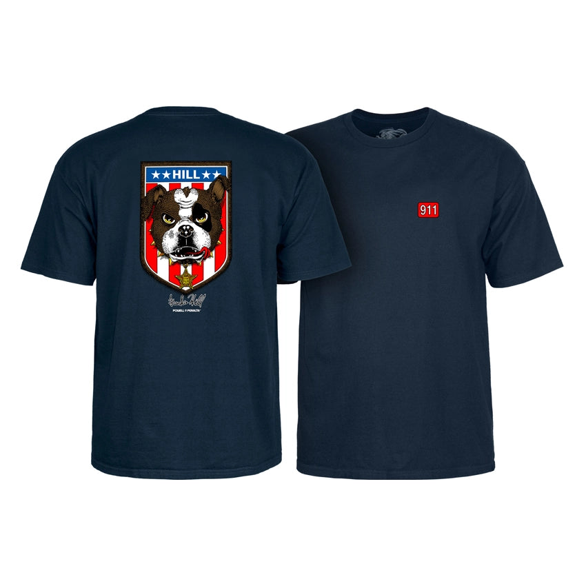 Hill Bulldog T-Shirt - Navy