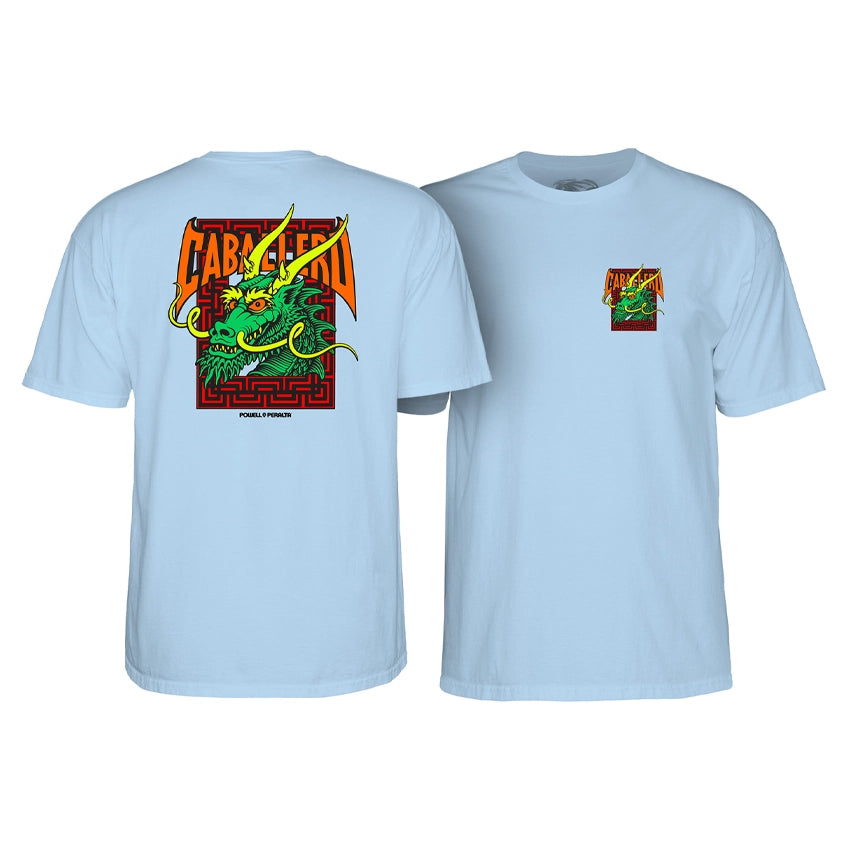 Steve Caballero Street Dragon T-Shirt - Powder Blue