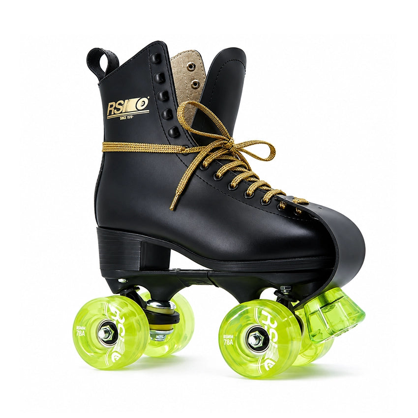 65mm Deluxe Rollerskates - Zwart