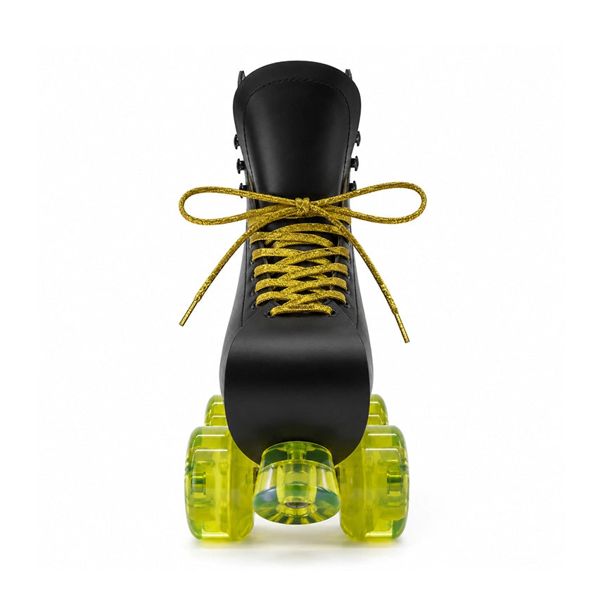 65mm Deluxe Rollerskates - Zwart