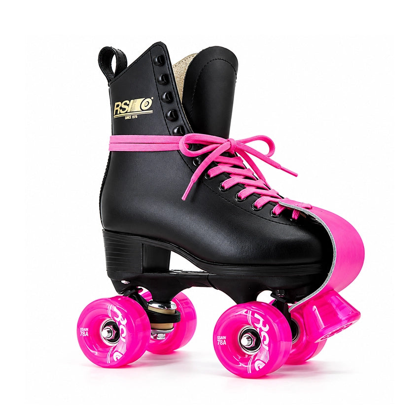 65mm Deluxe Rollerskates - Zwart