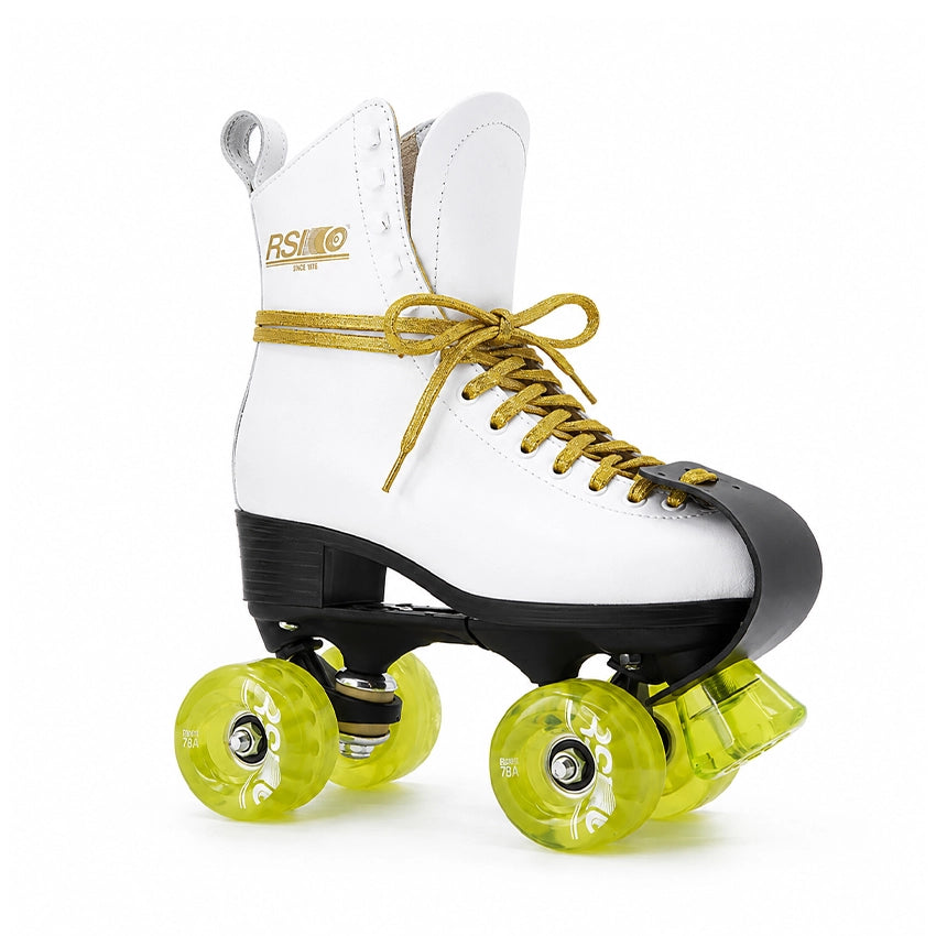 65mm Deluxe Rollerskates - Wit