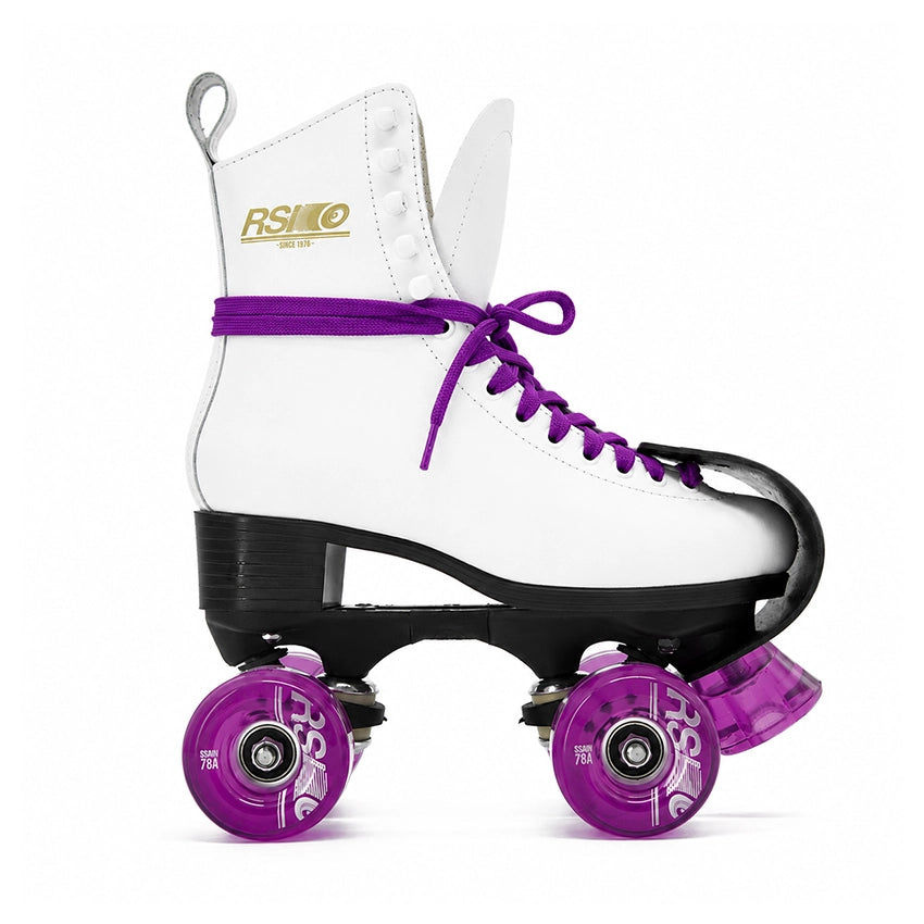 65mm Deluxe Rollerskates - Wit